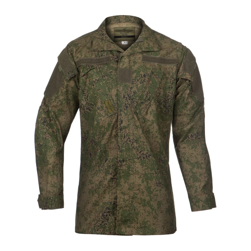 Invader Gear Revenger TDU Shirt Uniformsskjorte - XXL - Digital Flora