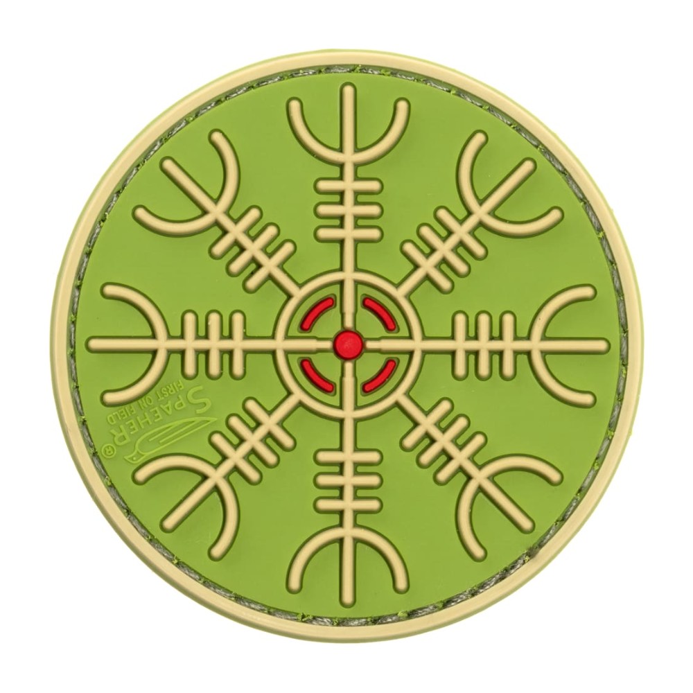 JTG Helm of Awe Gummi patch - Green