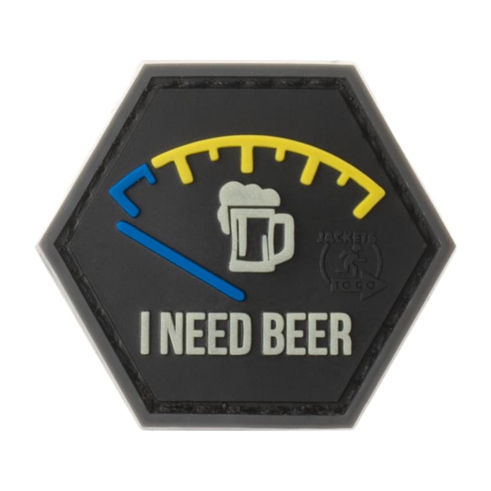 JTG I need Beer Gummi patch - Blue