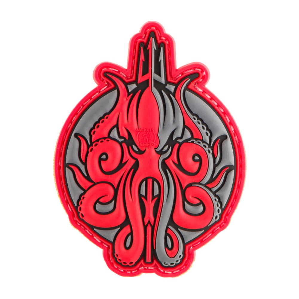 JTG Release the Kraken Gummi patch - Red