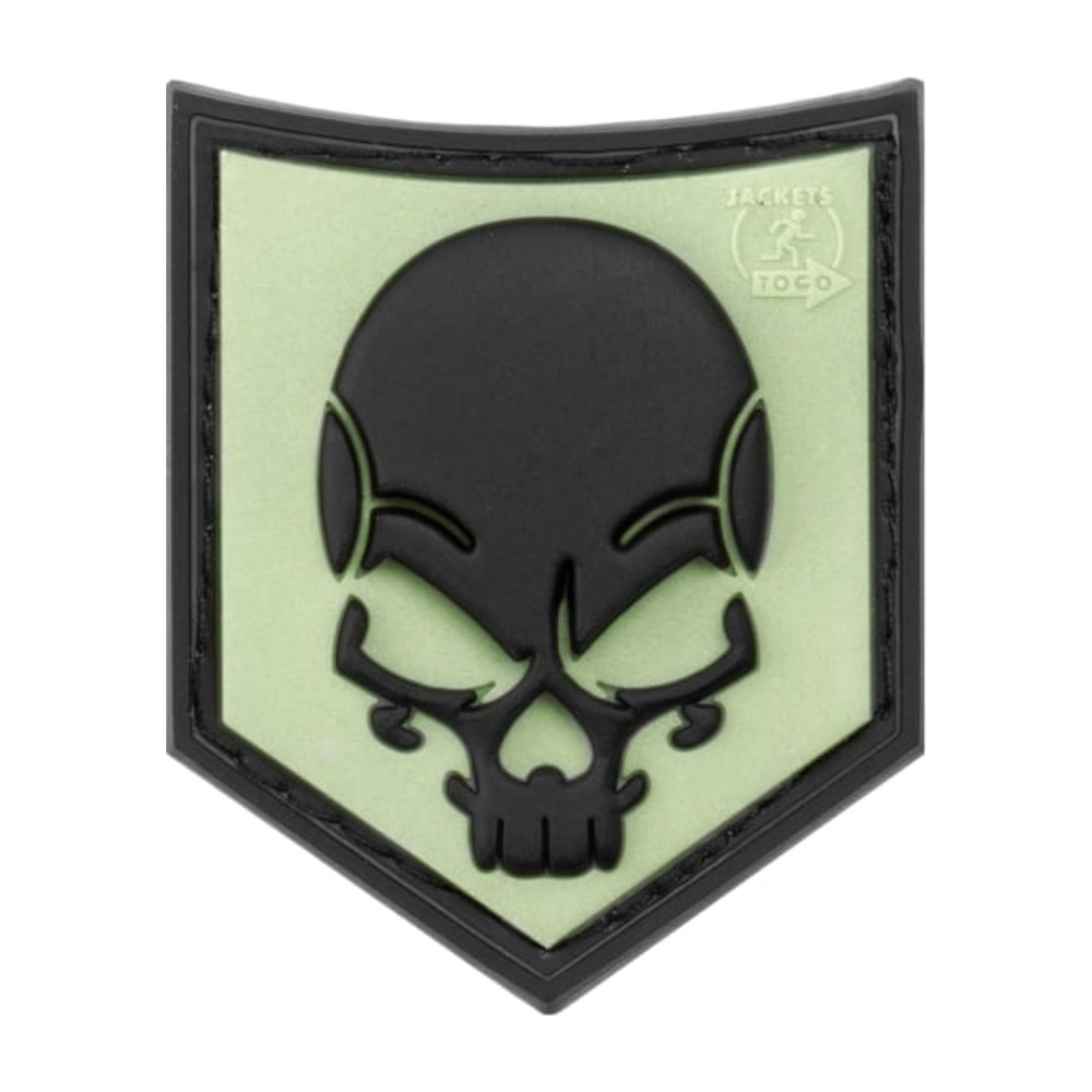 JTG SOF Skull Gummi patch - Glow Back