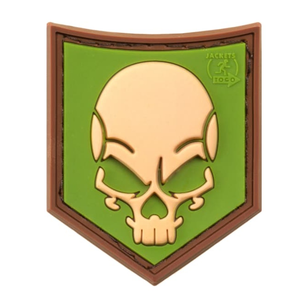 JTG SOF Skull Gummi patch - Green