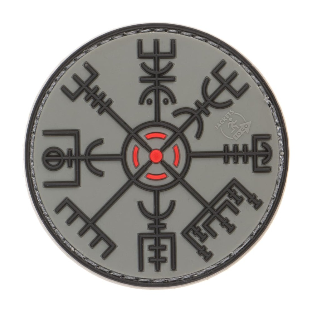 JTG Vegvisir Viking Compass Gummi patch - Green