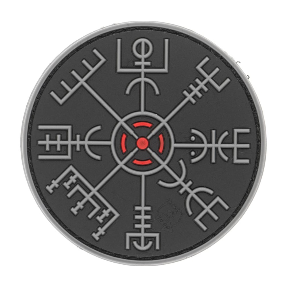 JTG Vegvisir Viking Compass Gummi patch - Swat