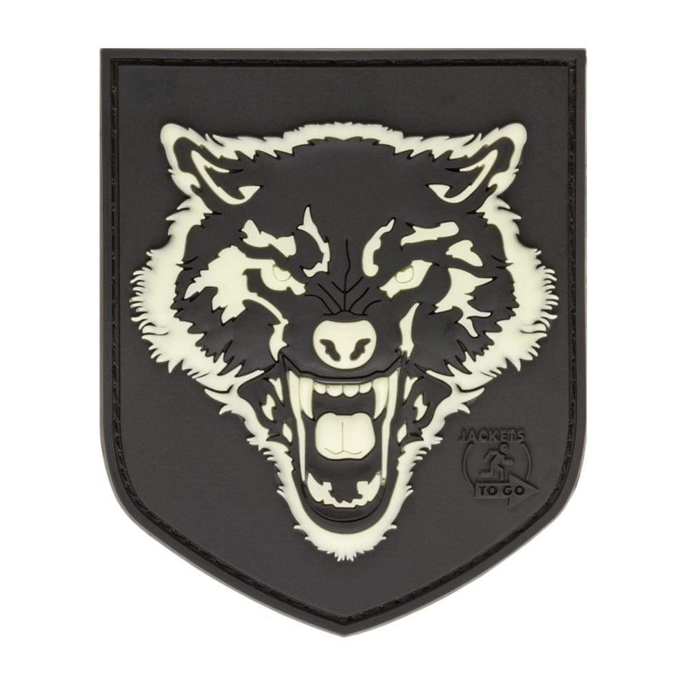 JTG Wolf Shield Gummi patch - Glow