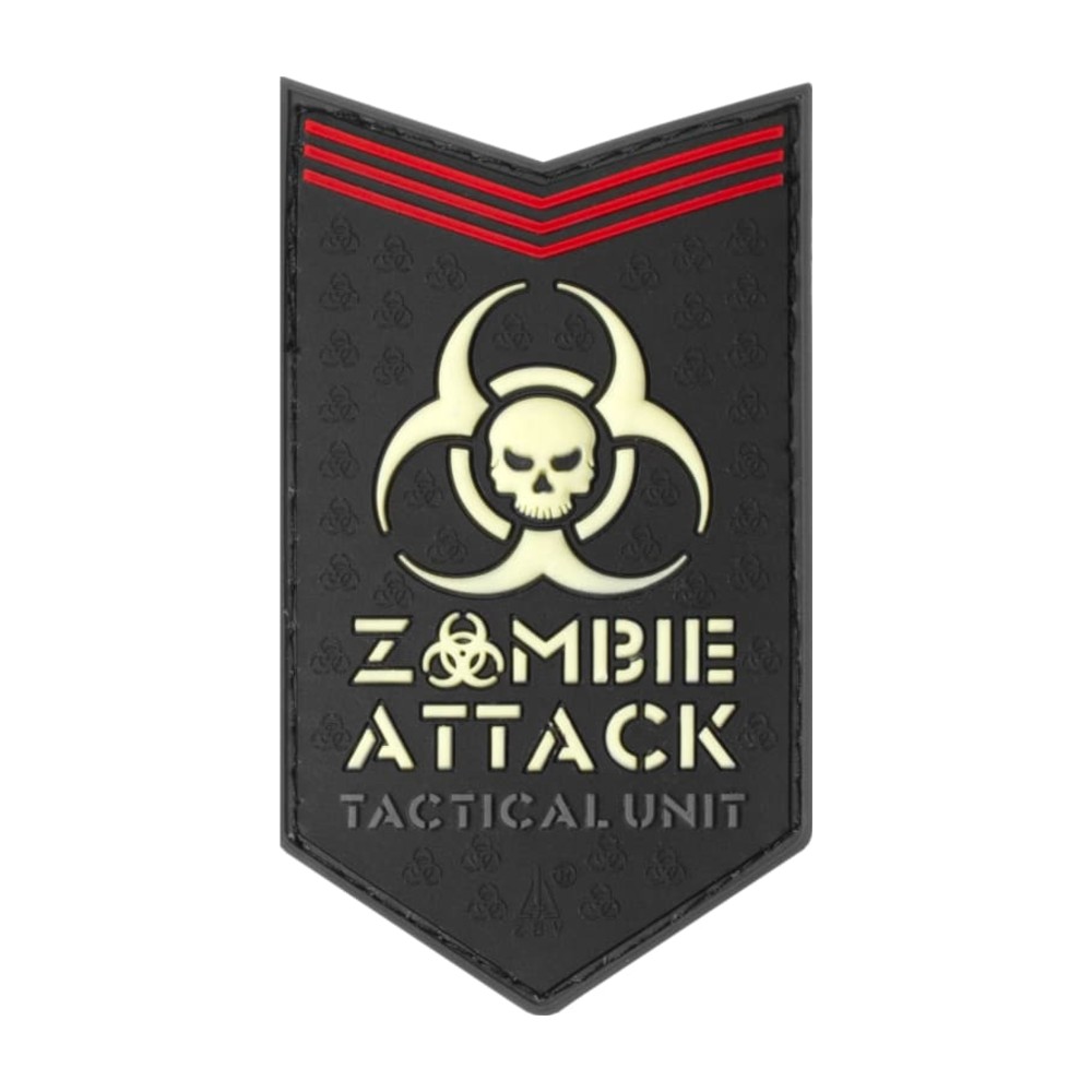 JTG Zombie Attack Gummi patch - Glow