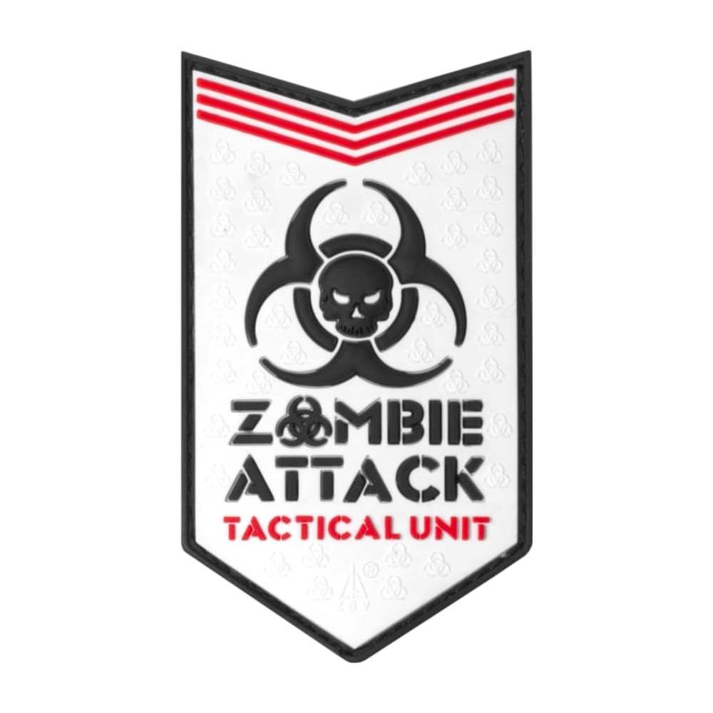 JTG Zombie Attack Gummi patch - White