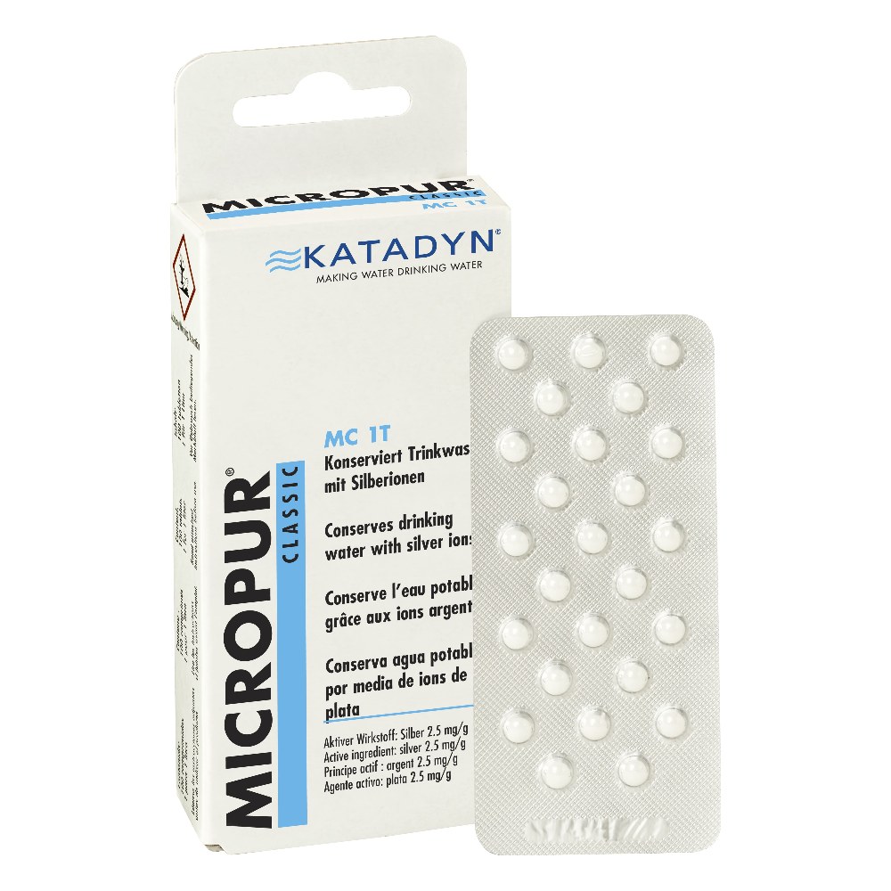 Katadyn Micropur Classic MC 1T (4 x 25) Vandkonserveringstabletter