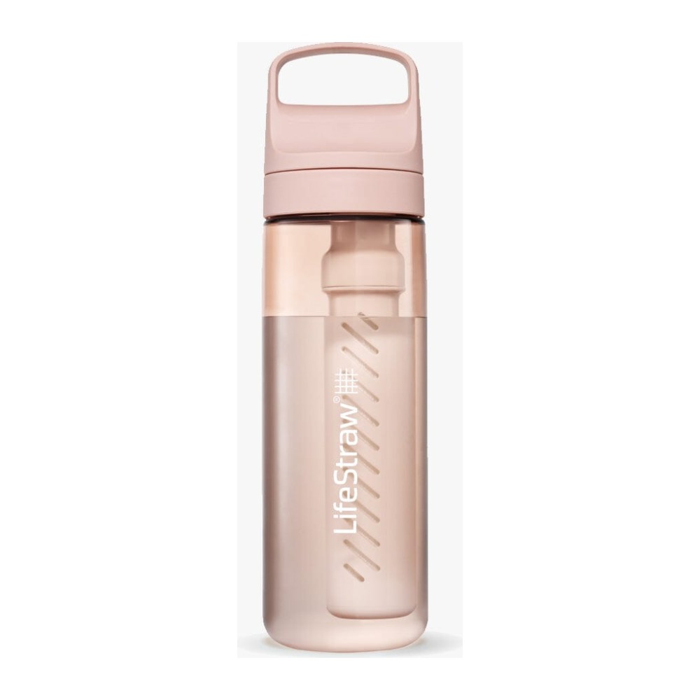 LifeStraw Go Series 650 ml Vandflaske med filter - Cherry Blossom