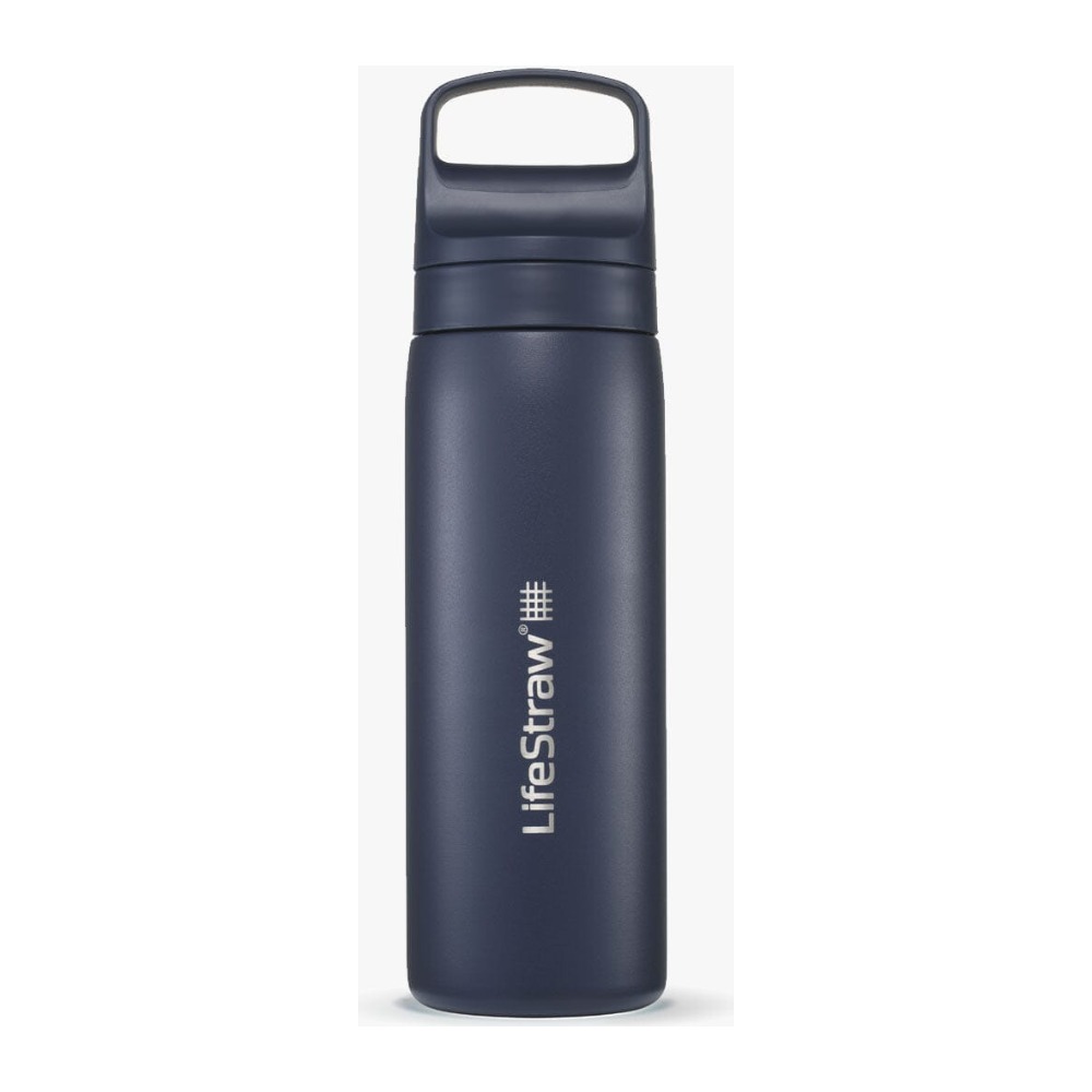 LifeStraw Go Series Stainless Steel 500 ml Vandflaske med filter - Aegean Sea