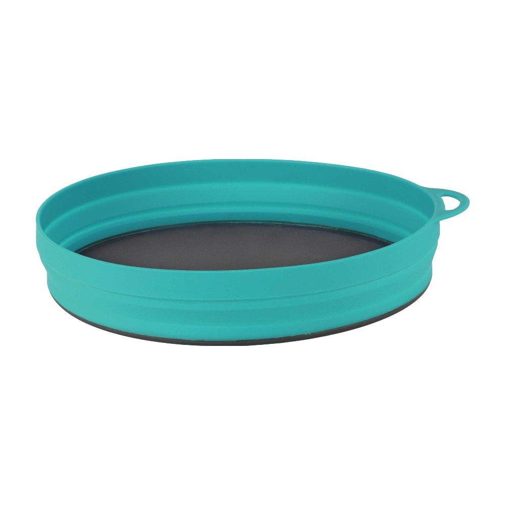 Lifeventure Ellipse Collapsible Foldbar tallerken og krus - Tallerken - Teal