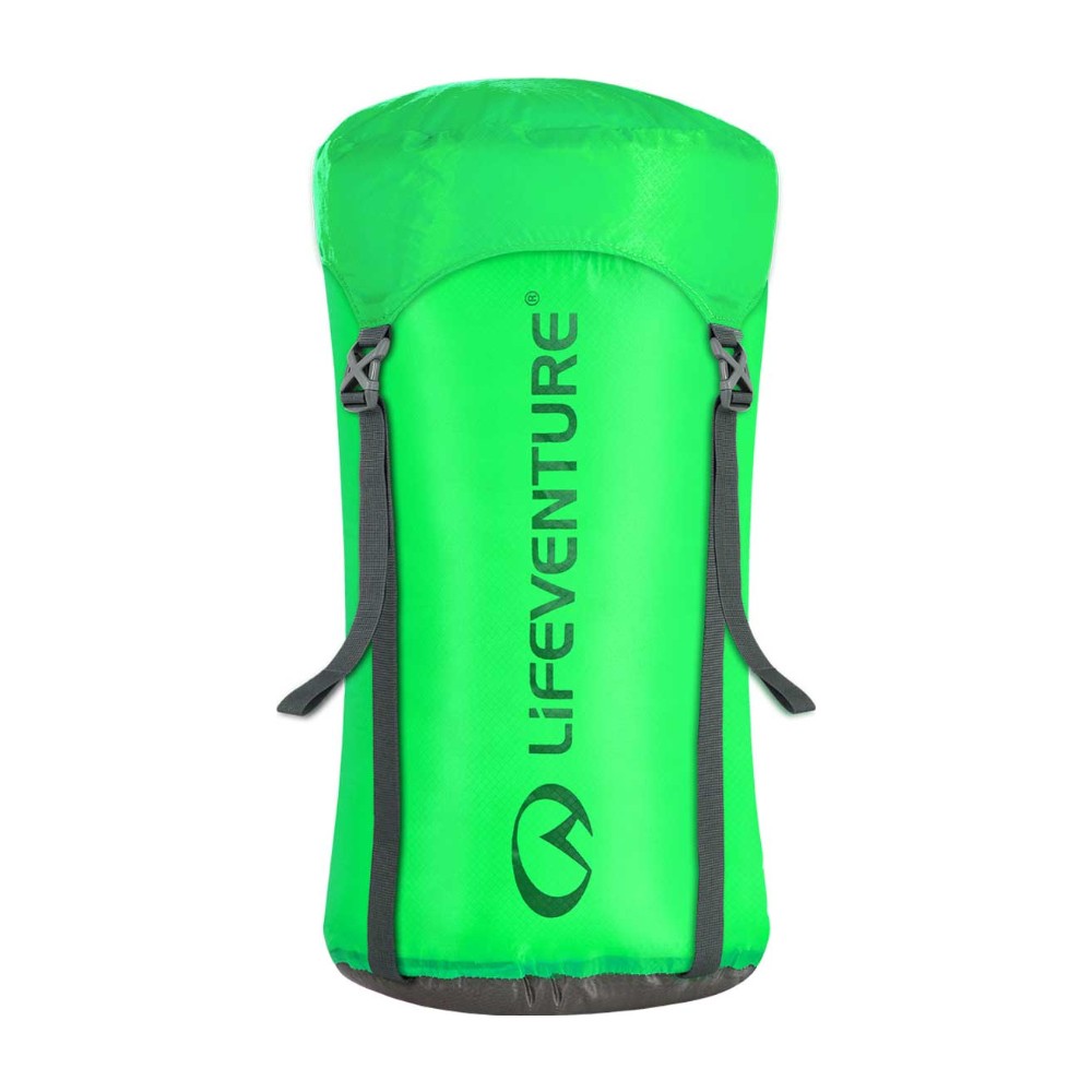 Lifeventure Ultralight Compression Sack Kompressionspose - 15 L - Green