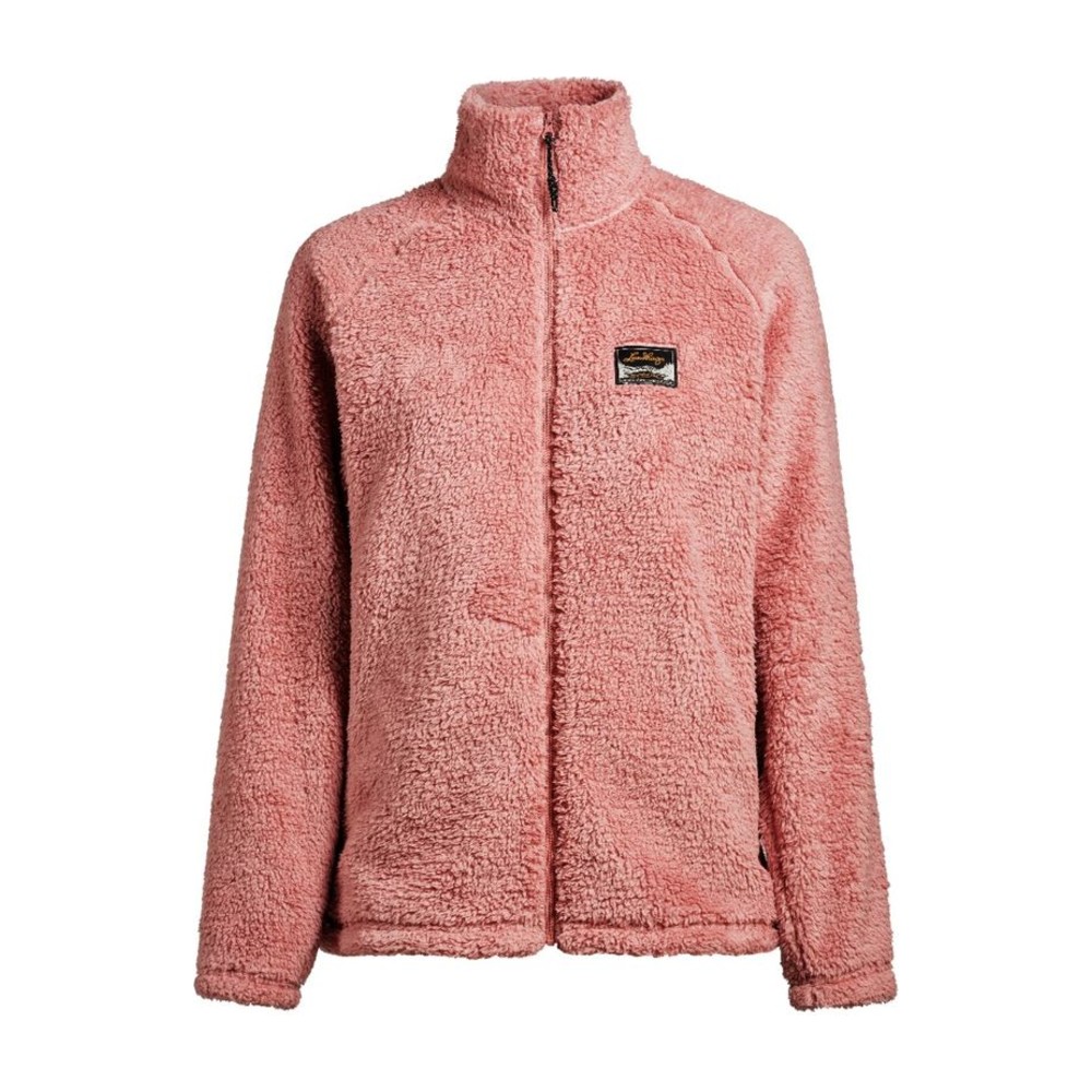Lundhags Järpen Fleece Ws Fleecejakke dame - M - Stone Pink