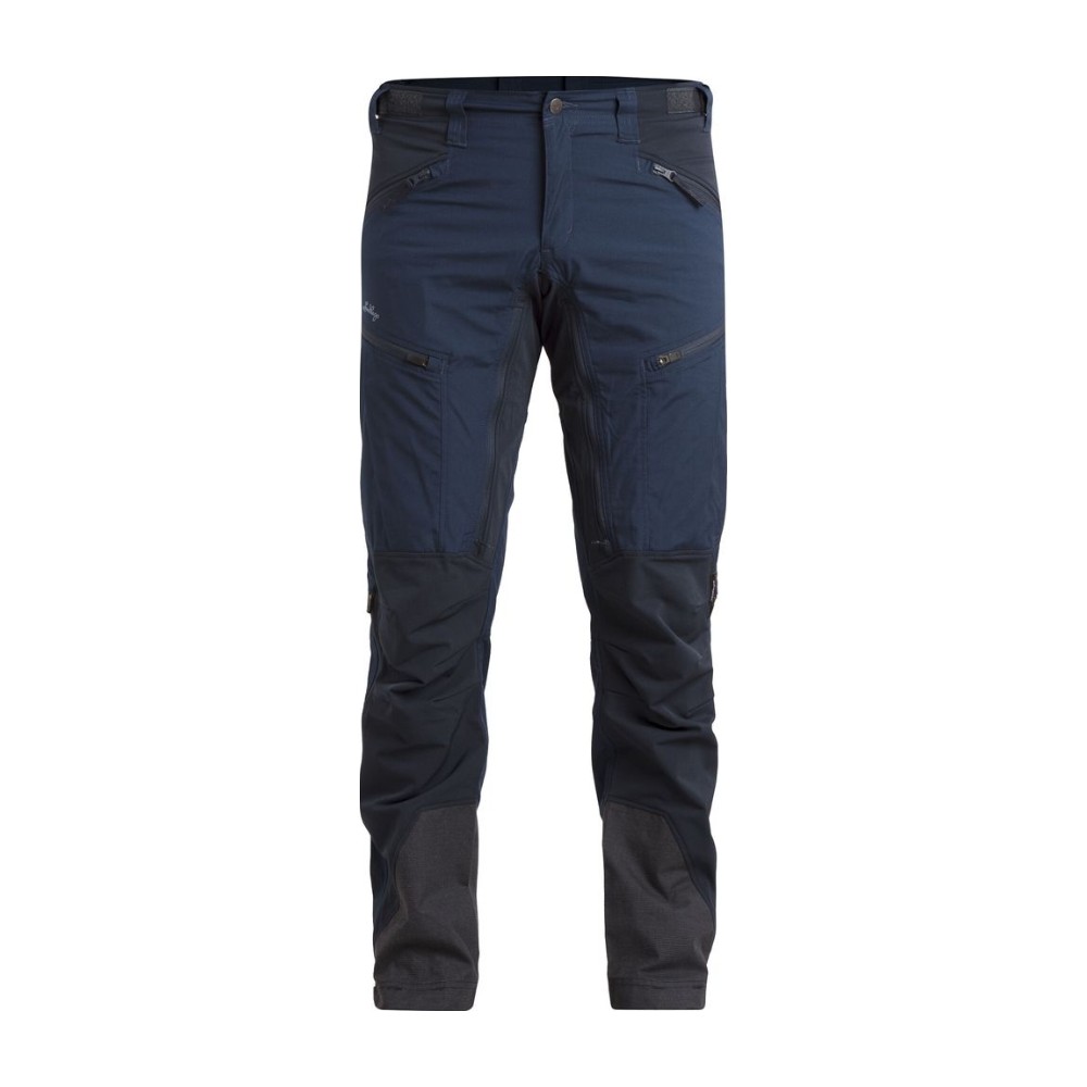 Lundhags Makke Ms Pant Vandrebukser herre - 54 Long - Light Navy/Deep Blue