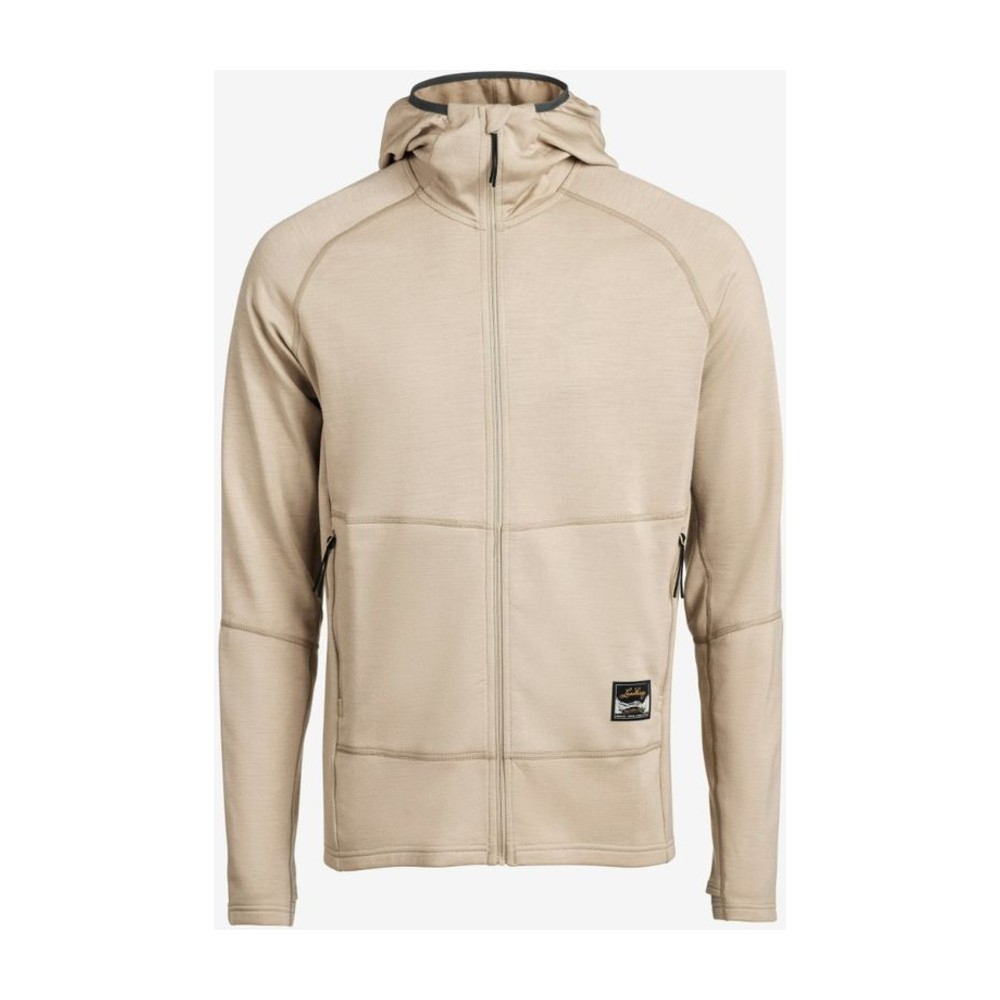 Lundhags Tived Merino Hoodie Ms Hættetrøje herre - S - Sand