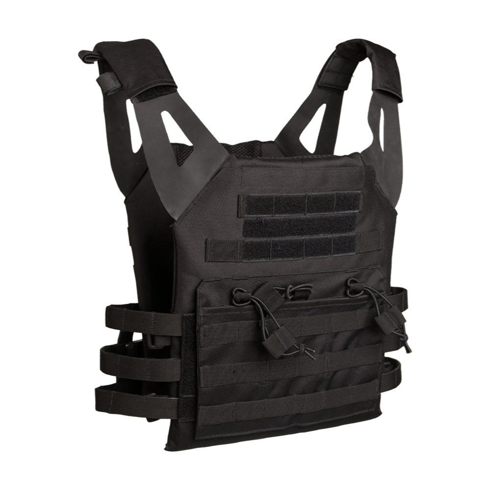 Mil-Tec  Plate Carrier Vest Gen.II Black  Justerbar vægtvest