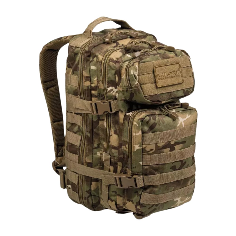 Mil-Tec US Assault Pack Small Lille turrygsæk camo 20L
