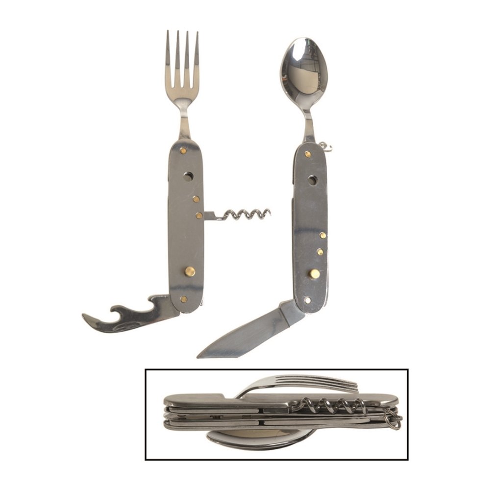 Mil-Tec 6in1 Pocket Knife Set Lommebestik