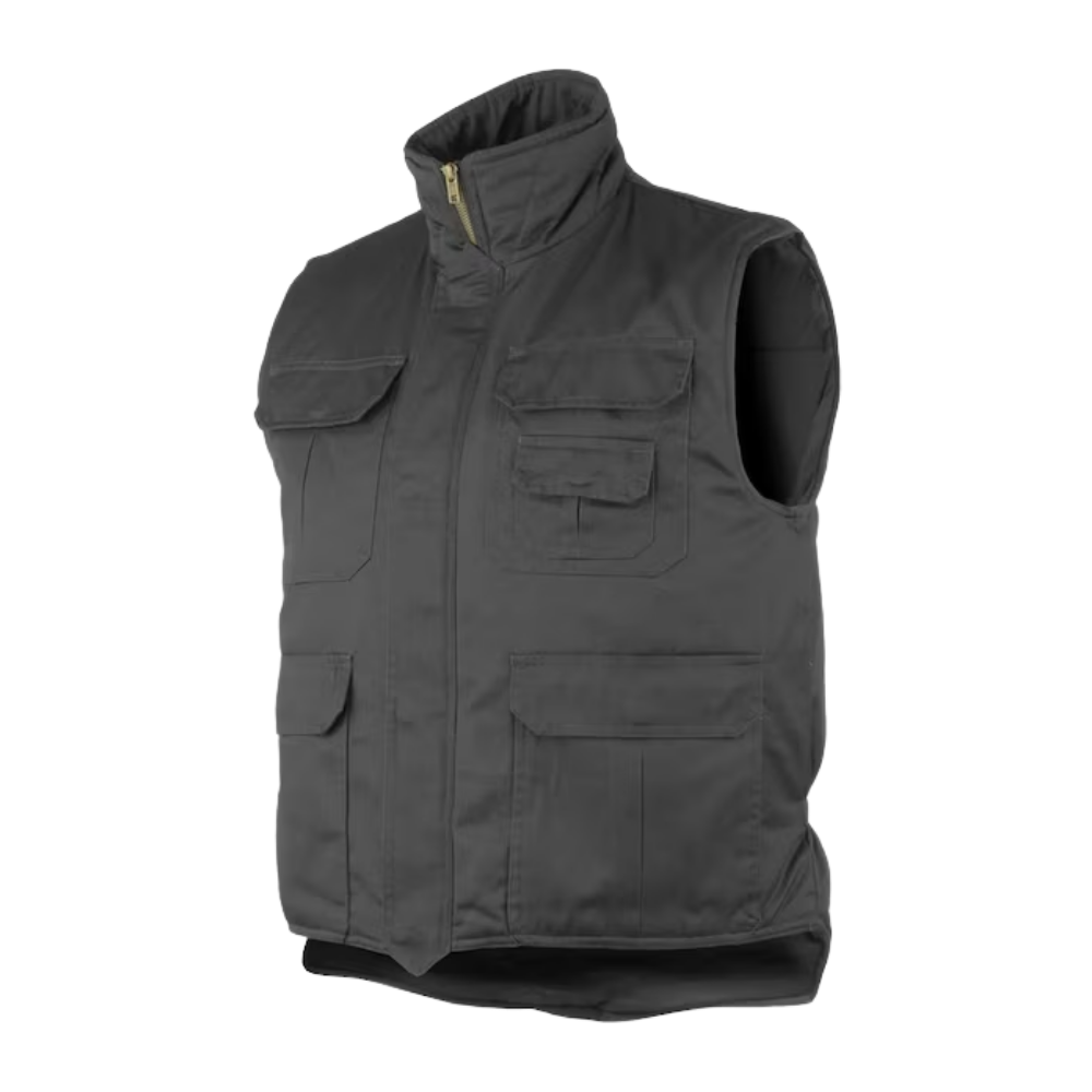 Mil-Tec Ranger outdoor vest herre Sort - S