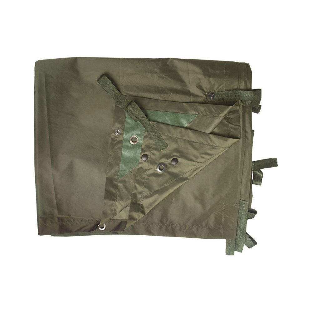 Mil-Tec Nylon Basha Tarpaulin OD Teltdug