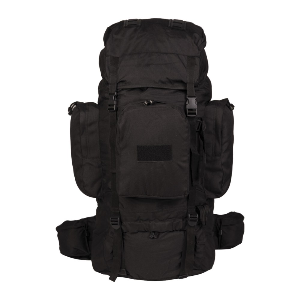 Mil-Tec Recom Rucksack 88 L Vandrerygsæk - Black