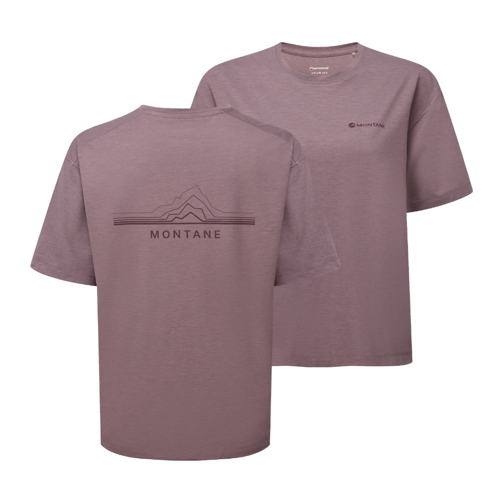 Montane Alhena Mountain 25 T-Shirt T-shirt til dame - Moonscape