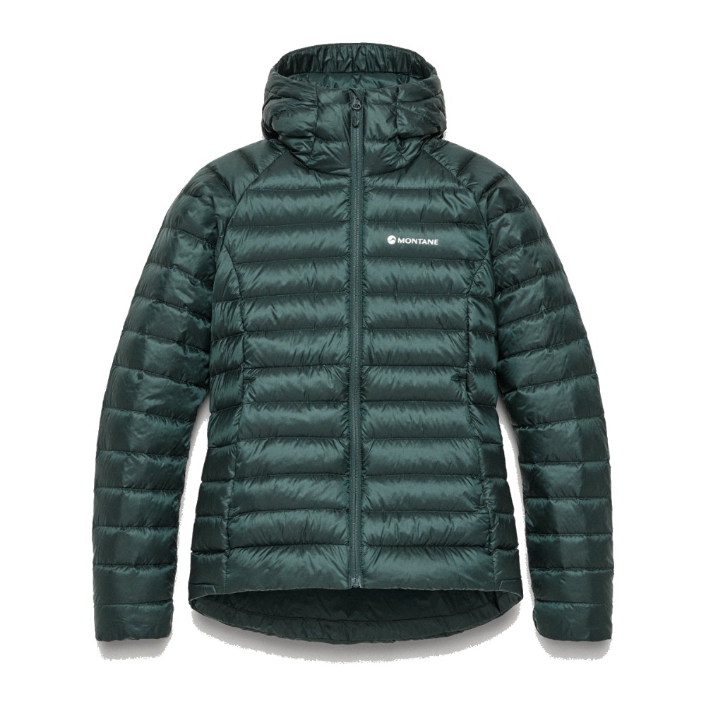 Montane Anti-Freeze Hoodie Dunjakke til dame - L - Deep Forest