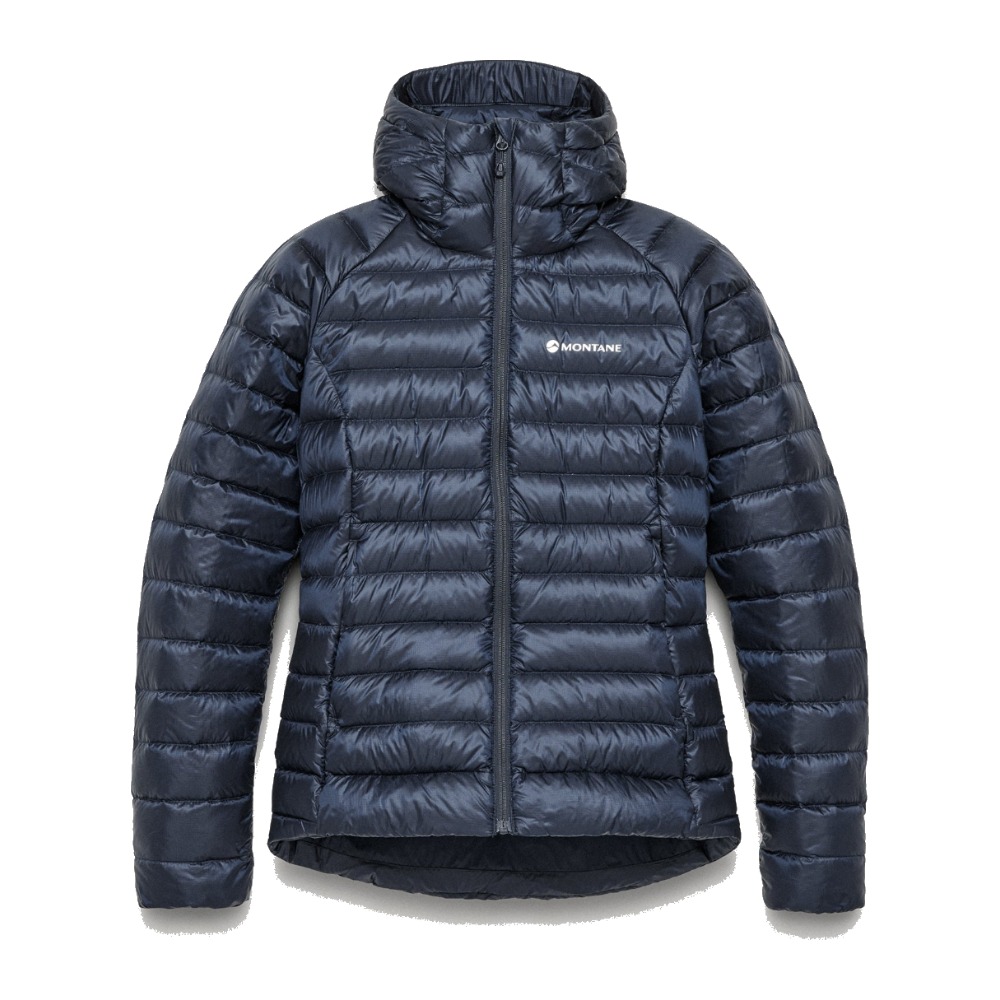 Montane Anti-Freeze Hoodie Dunjakke til dame - L - Eclipse Blue