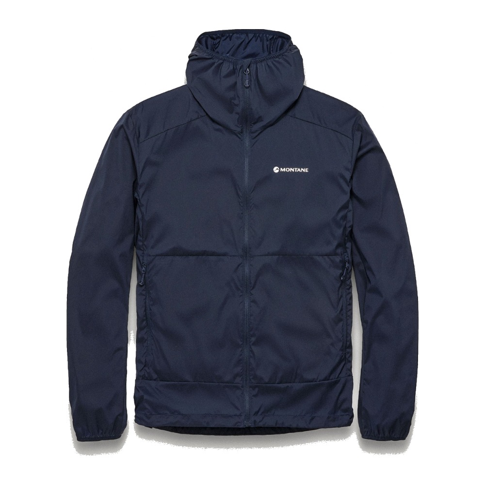 Montane Featherlite Hoodie Vindjakke til herre - Eclipse Blue