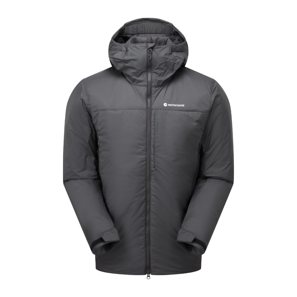Montane Fortes XT Hoodie Isoleret jakke til herre - M - Midnight Grey