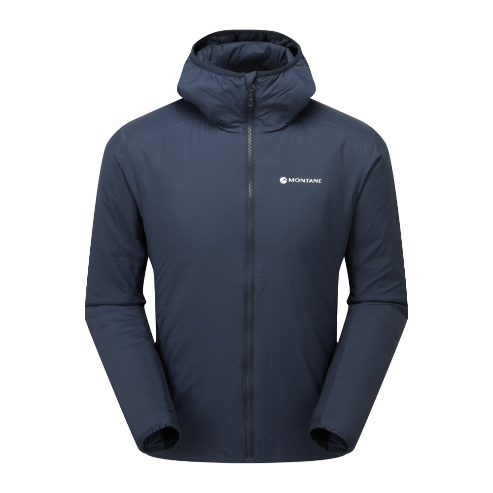 Montane Sirocco Hoodie Isoleret jakke til herre - M - Eclipse Blue