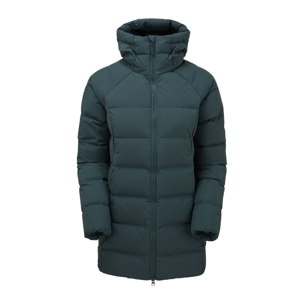 Montane F Tundra Hoodie - DEEP FOREST - Str. S/EU36-38 - Jakke