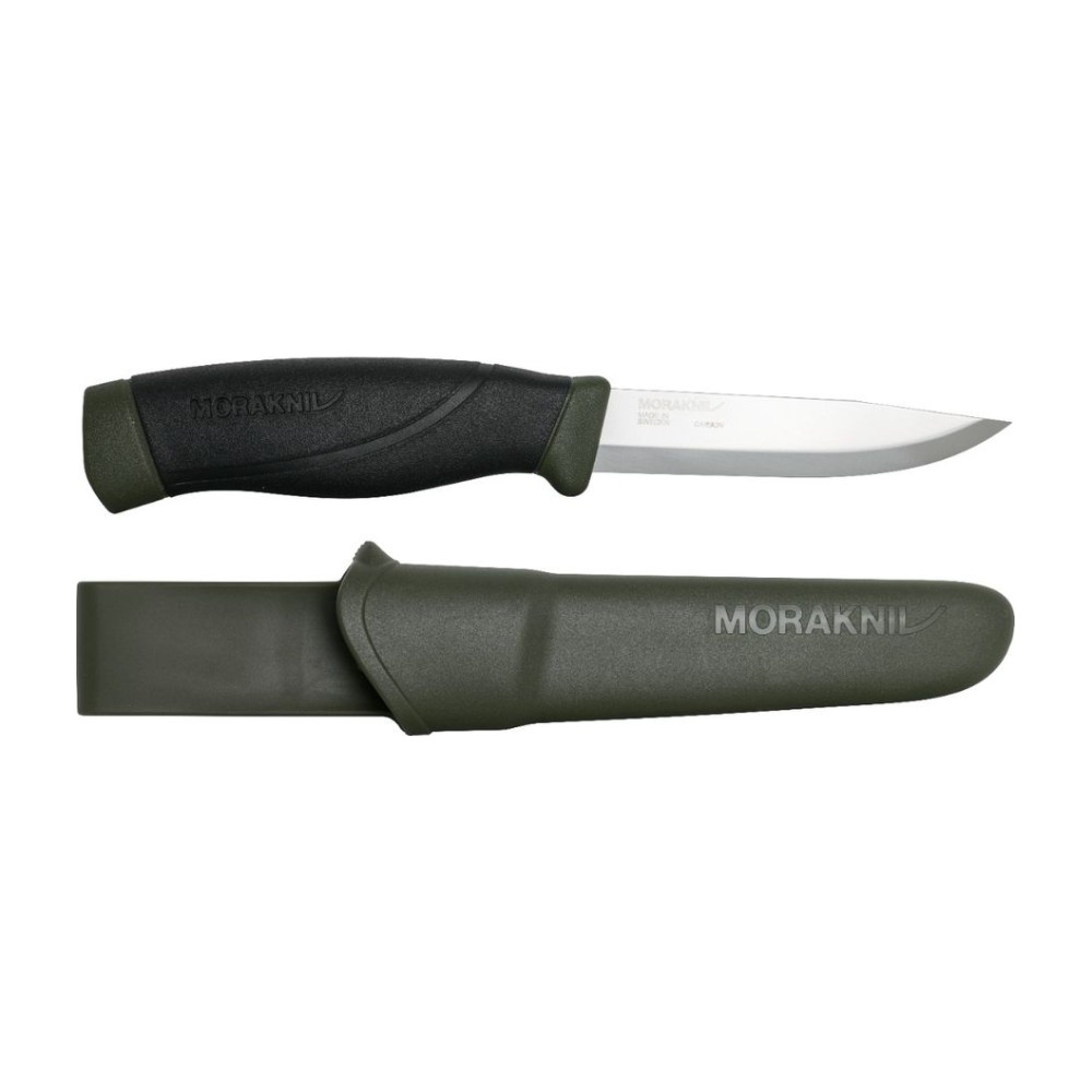 Morakniv Companion Heavy Duty (C) Outdoorkniv - Militærgrøn