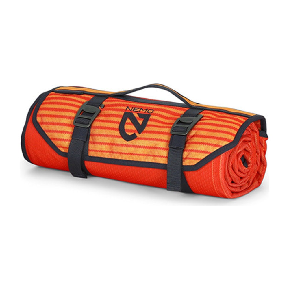 NEMO Victory Patio Picnictæppe - Large - Sun Orange Stripe