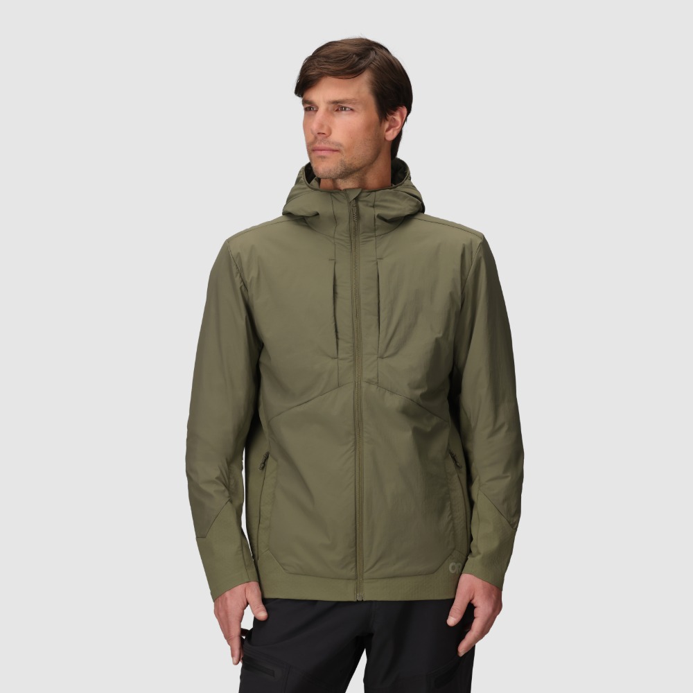 Outdoor Research Shadow Hybrid Hoodie Hybridjakke - S - Ranger Green