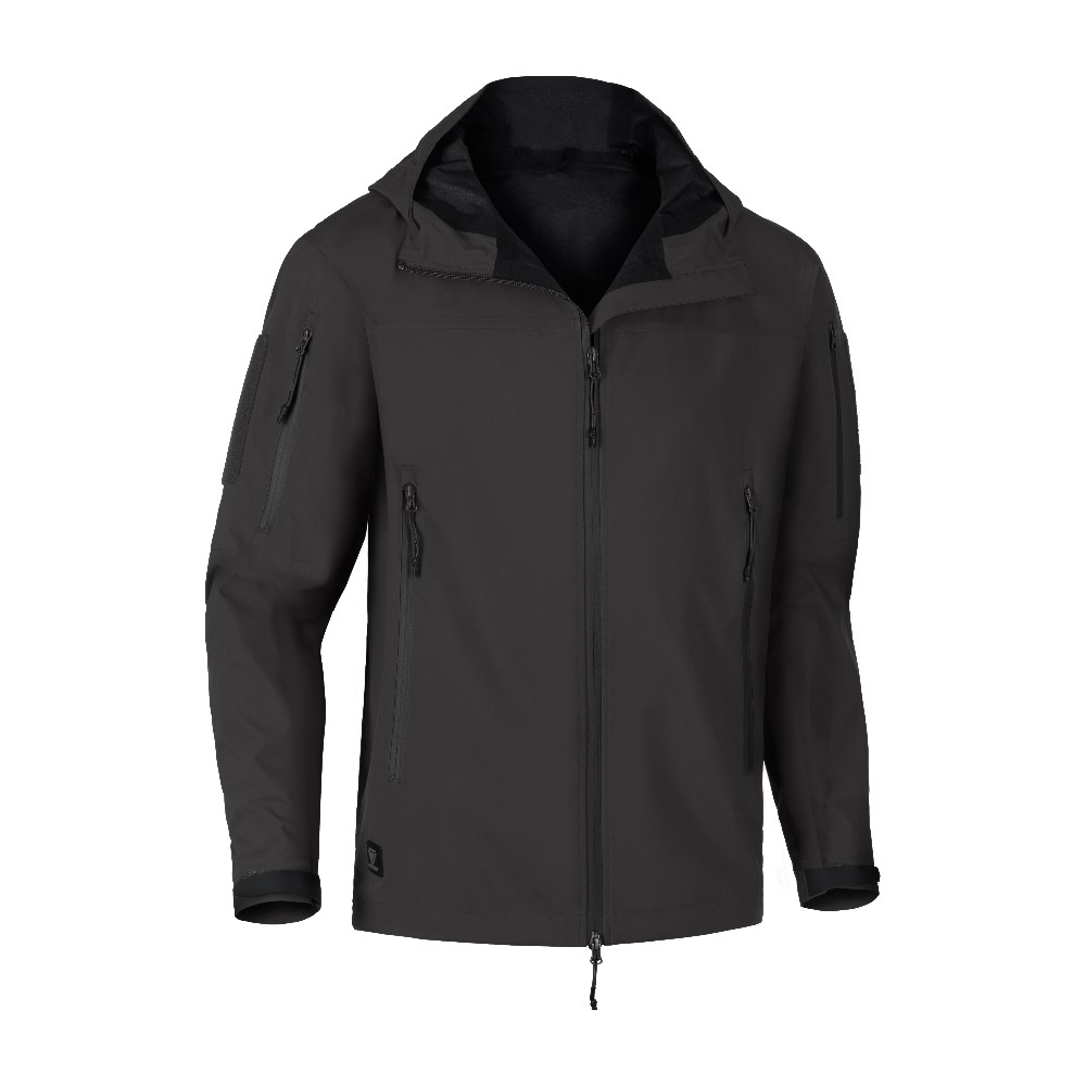 Outrider Tactical T.O.R.D. Hardshell Hoody LW Regnjakke - M - Black