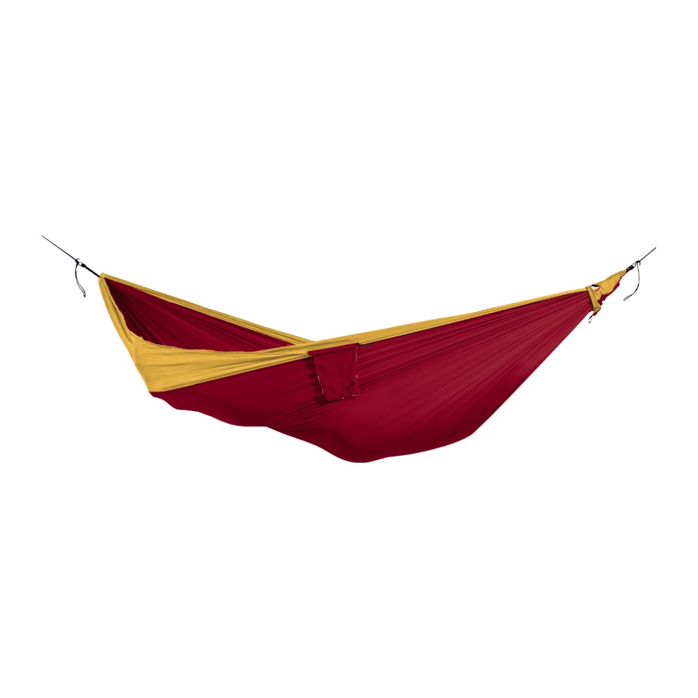 Ticket To The Moon Original Hammock Hængekøje - Burgundy / Dark Yellow