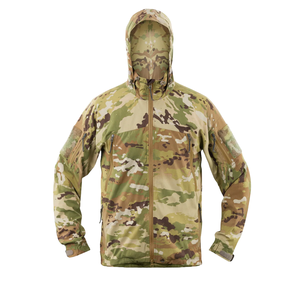 Tilak Noshaq MiG Multicam softshell jakke herre - L