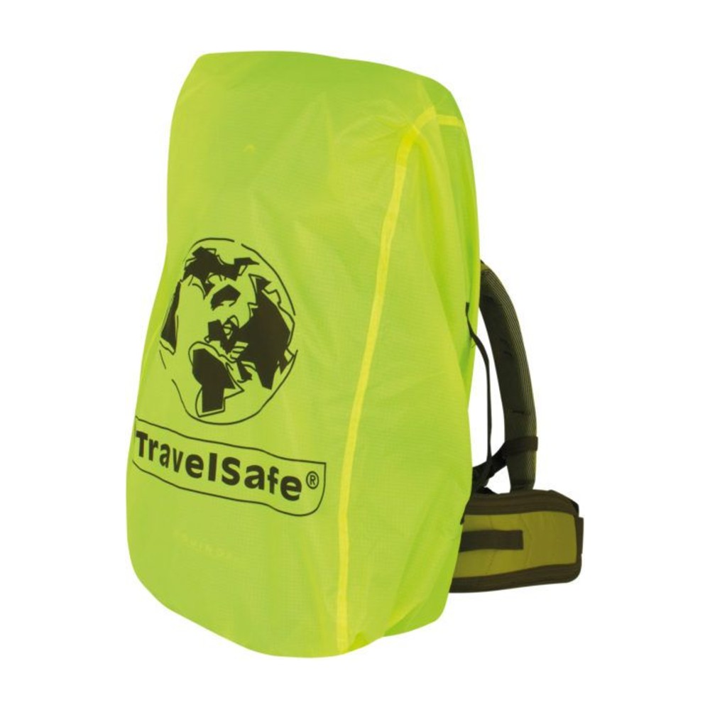 TravelSafe Combipack Cover Rygsækovertræk til regn og transport - M - Gul