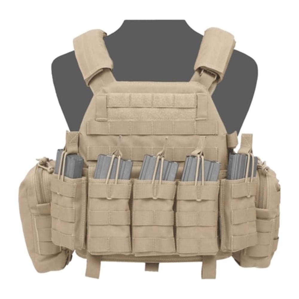 Warrior DCS DA 5.56 Plate Carrier Kampvest - M - Coyote