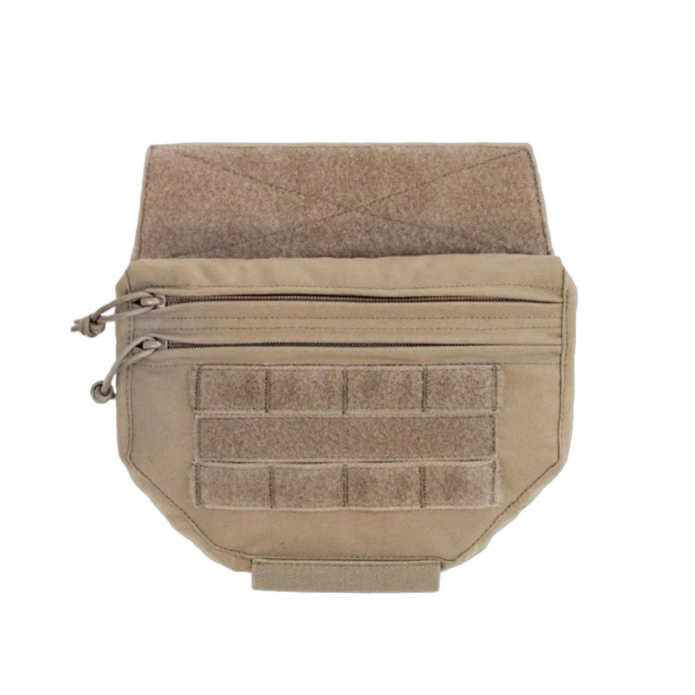 Warrior Drop Down Velcro Utility Pouch Dangler - Coyote
