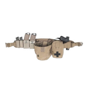 Warrior Elite Ops PLB Shooter Belt – battle belt med pouches i Coyote