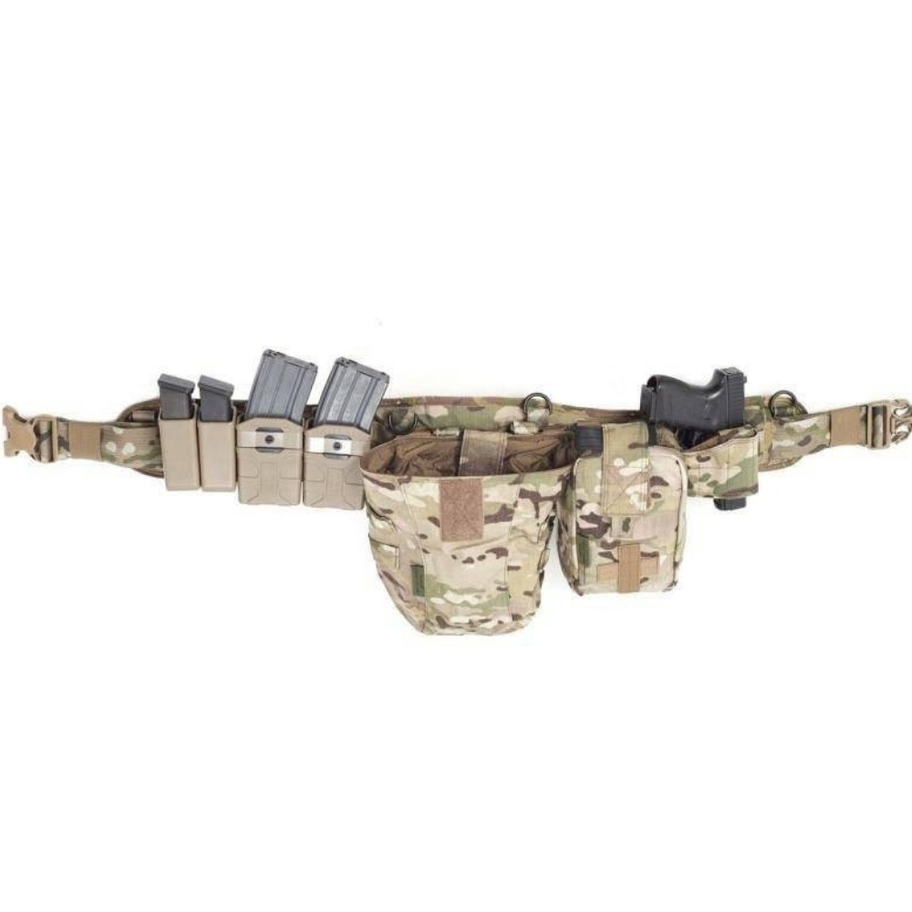 Warrior Elite Ops PLB Shooter Belt Battle belt med pouches - MultiCam