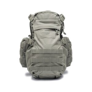 Warrior Helmet Cargo Pack i Ranger Green set forfra
