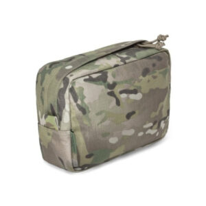 Warrior Large Horizontal MOLLE Pouch i MultiCam set skråt